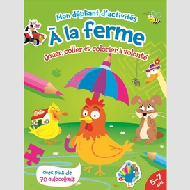 A la ferme + autocollants