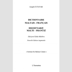 Dictionnaire maltais-français