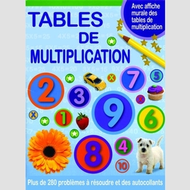 Tables de multiplication + affiche mural