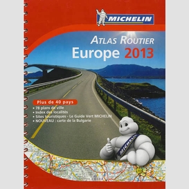 Atlas routier europe 2013