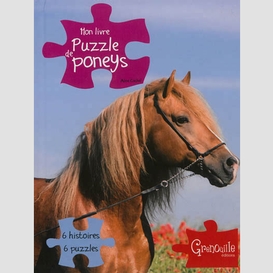 Mon livre puzzle de poneys
