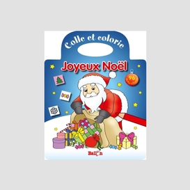 Colle et colorie joyeux noel