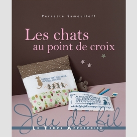 Chats au point de croix -les