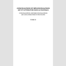 Conciliation et réconciliation