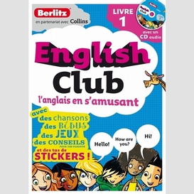 English club liv 1 -anglais amusant +cd