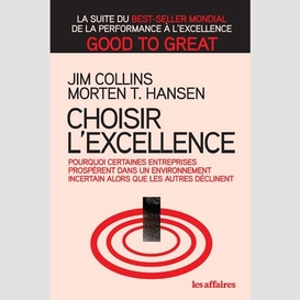 Choisir l'excellence