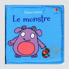 Monstre -le livre tissus