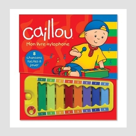 Caillou -mon livre-xylophone