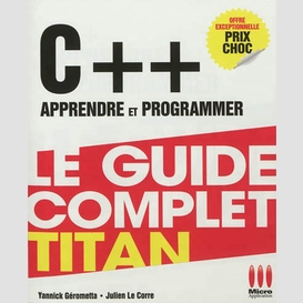 C++ - apprendre et programmer