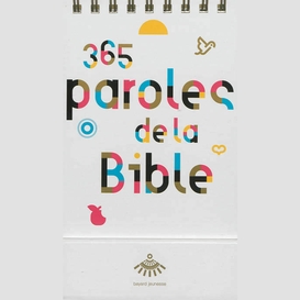 365 paroles de la bible