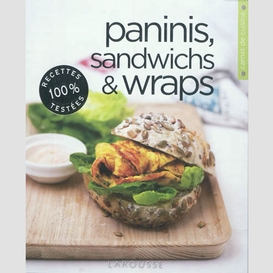 Paninis sandwiches et wraps