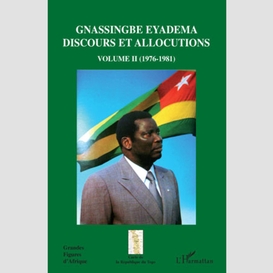 Gnassingbe eyadema (volume ii)