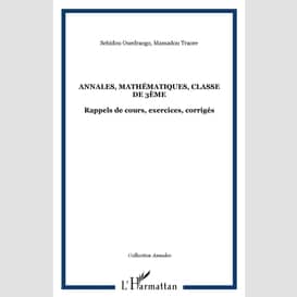 Annales, mathématiques, classe de 3ème