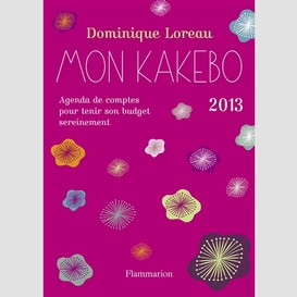 Mon kakebo 2013 agenda