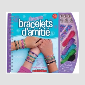 Elegants bracelets d'amitie