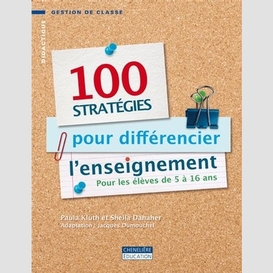 100 strategies pour differencier enseign