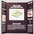 Carton presentation 36x48 tri-fold noir