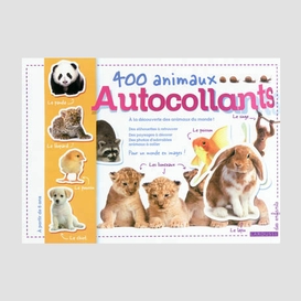 400 autocollants d'animaux