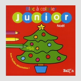 Bloc a colorier jr noel