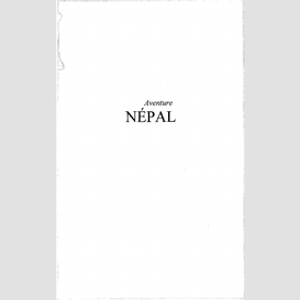 Aventure népal