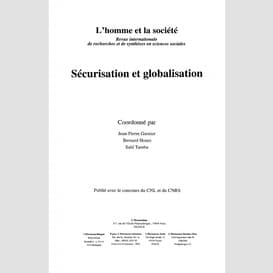 Sécurisation et globalisation