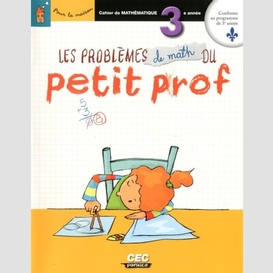 Problemes de math du petit prof - 3