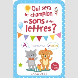 Qui sera le champion des sons et lettres