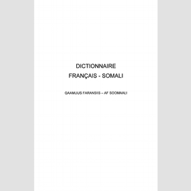 Dictionnaire français-somali