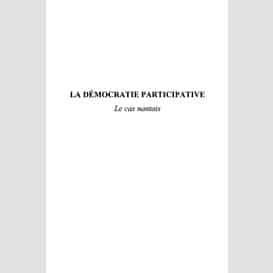 La démocratie participative