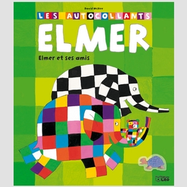 Elmer et ses amis (autocollants)