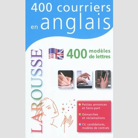 400 courriers en anglais