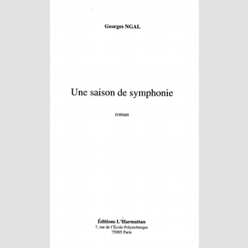 Une saison de symphonie