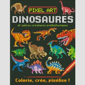 Pixel art dinosaures