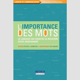 Importance des mots (l')