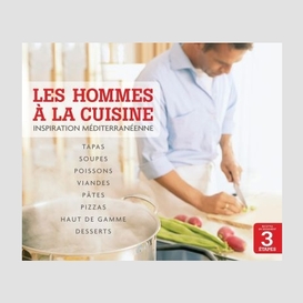 Hommes a la cuisine (mediterraneenne)