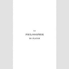 Philosophie de platon la  3