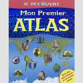 Mon premier atlas (autocollants+poster)