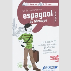 Espagnol du mexique kit de convers cd