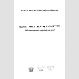 Dispositions et pratiques sportives