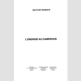 L'énergie au cameroun