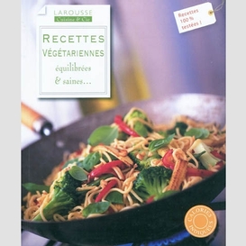 Recettes vegetariennes