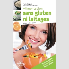 Alimentation sans gluten ni laitages