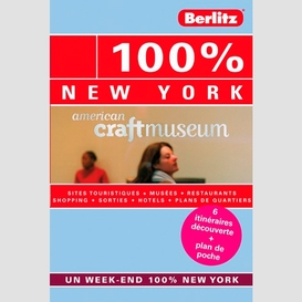 New york 100% +plan de poche