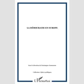 La démocratie en europe