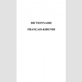 Dictionnaire français-kirundi