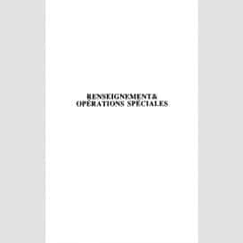 Renseignement et operations speciales n°2