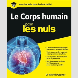 Corps humain pour les nuls -le