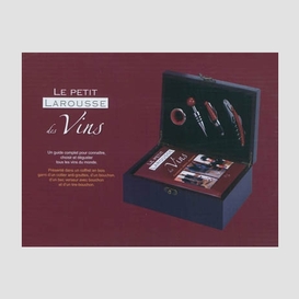 Coffret petit larousse des vins