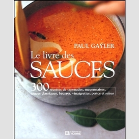 Livre des sauces -le