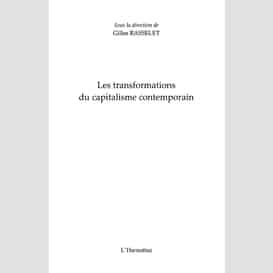 Les transformations du capitalisme contemporain